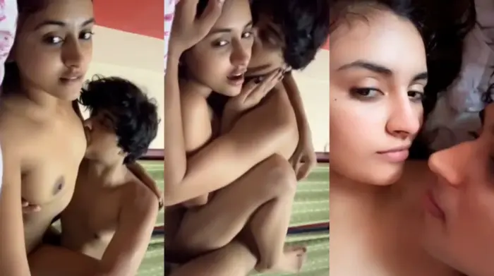Cute Slim Horny GF Fucking Moaning With BF Video